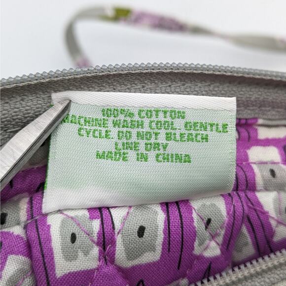 Retired Vera Bradley Frannie Watercolor Crossbody & Change Purse Handbag - Picture 6 of 9